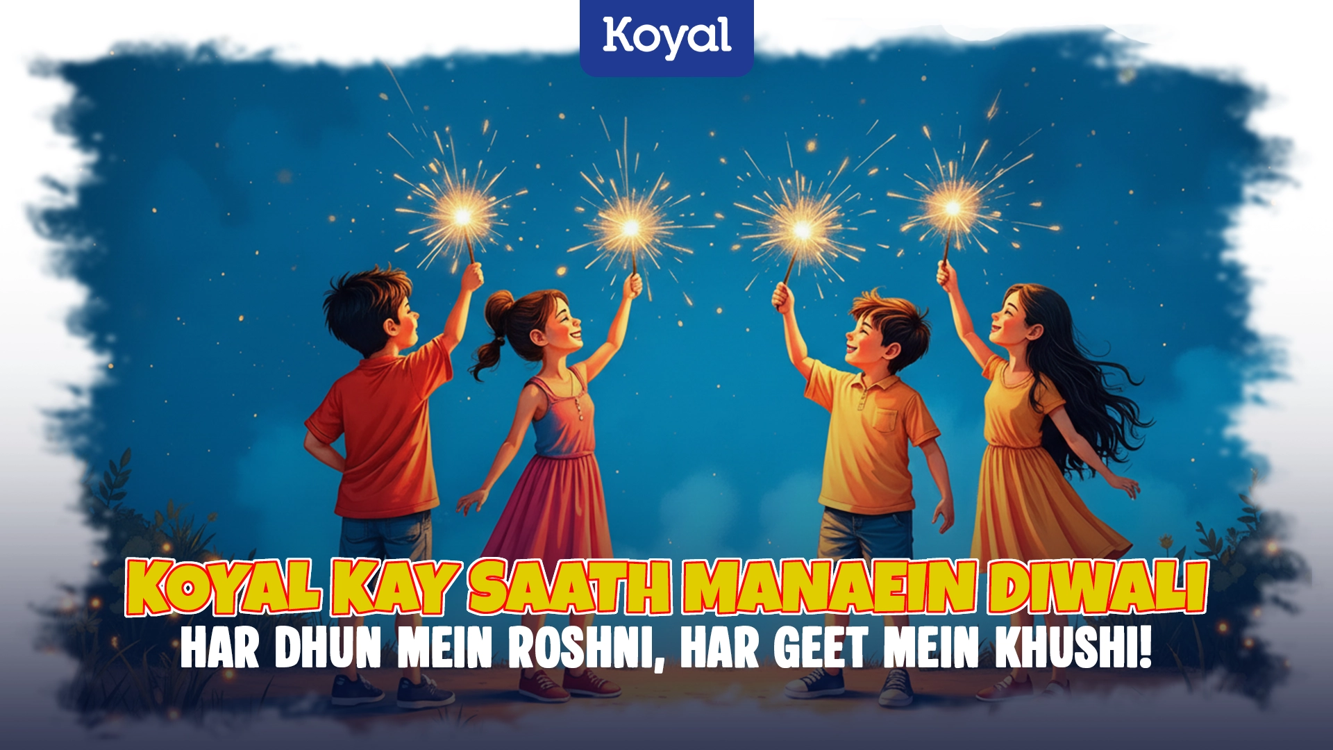 Koyal Kay Saath Manaein Diwali Har Dhun Mein Roshni, Har Geet Mein Khushi